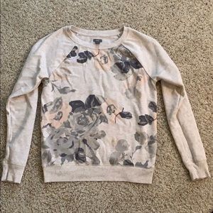 MOVING SALE: floral aerie sweatshirt